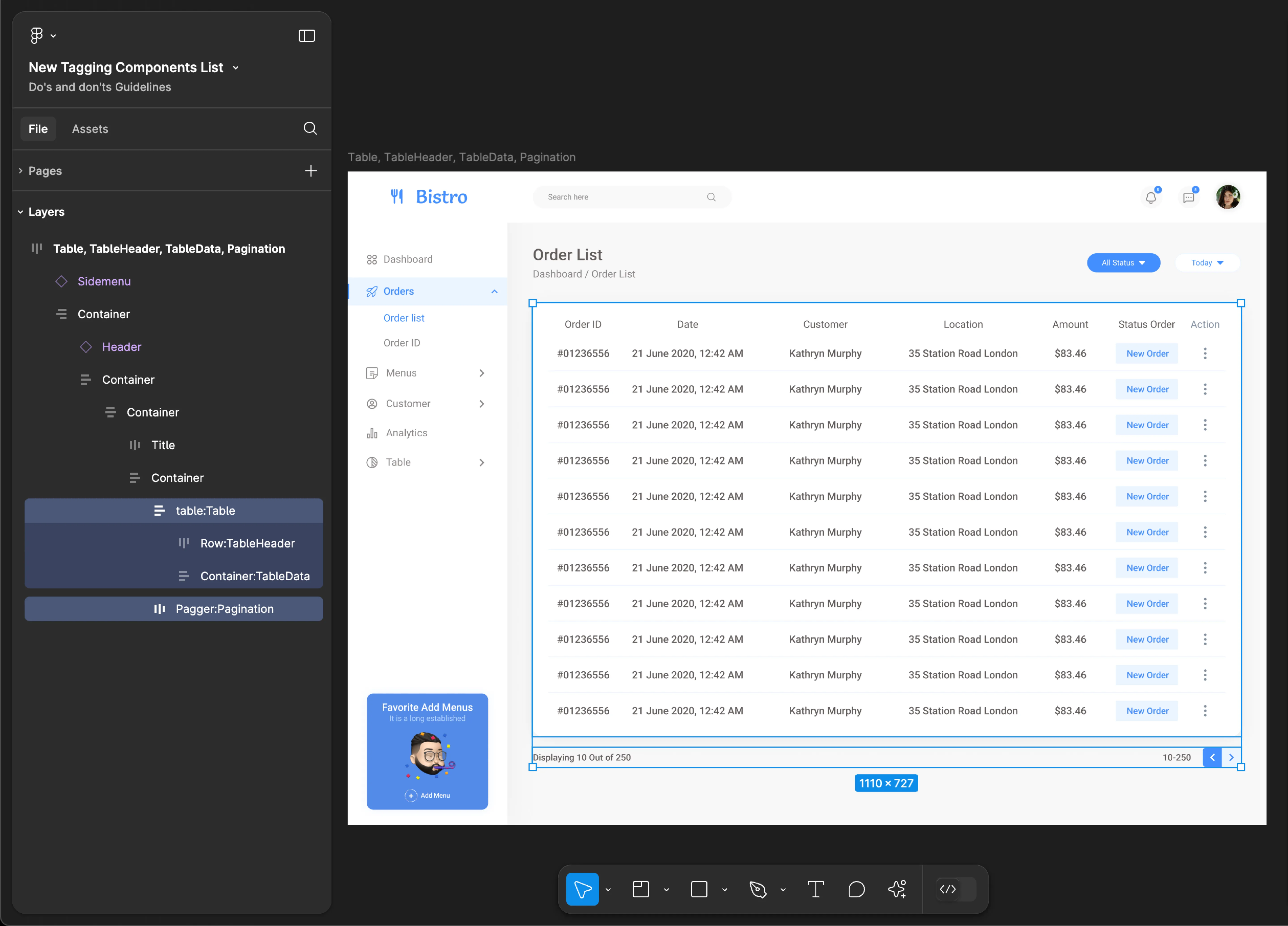 TableData